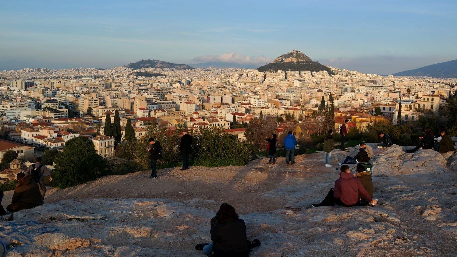 Agios Pagos Athen Aussicht