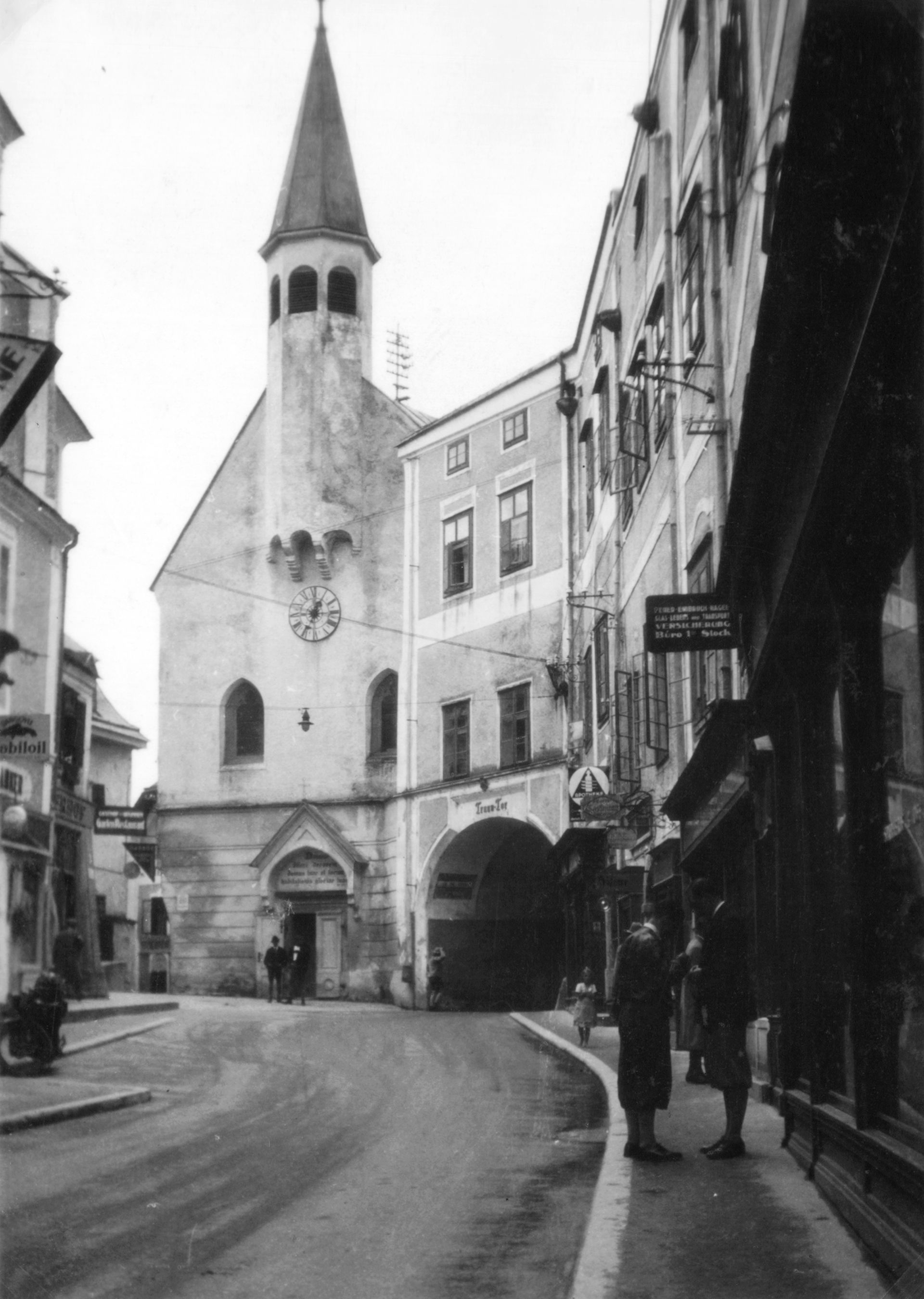 Bürgerspitalkirche_1935_Gmunden_Österreich