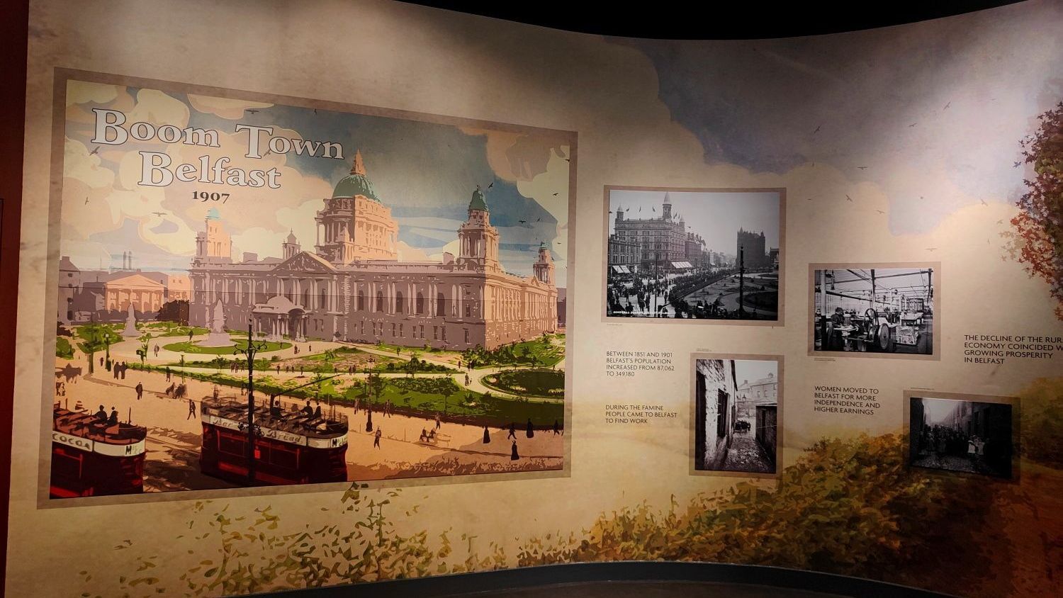 Belfast Boom Town Museum Titanic Aussstellung HappyStories Reisen Werft