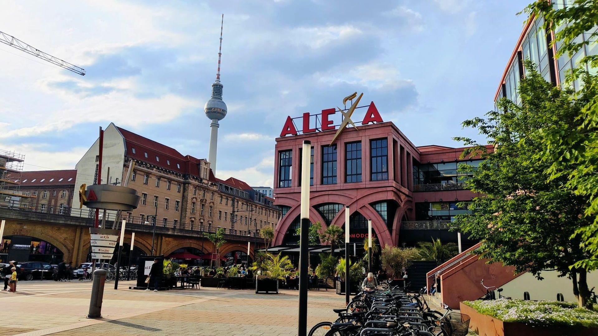 Berlin Alexander Platz Alexa