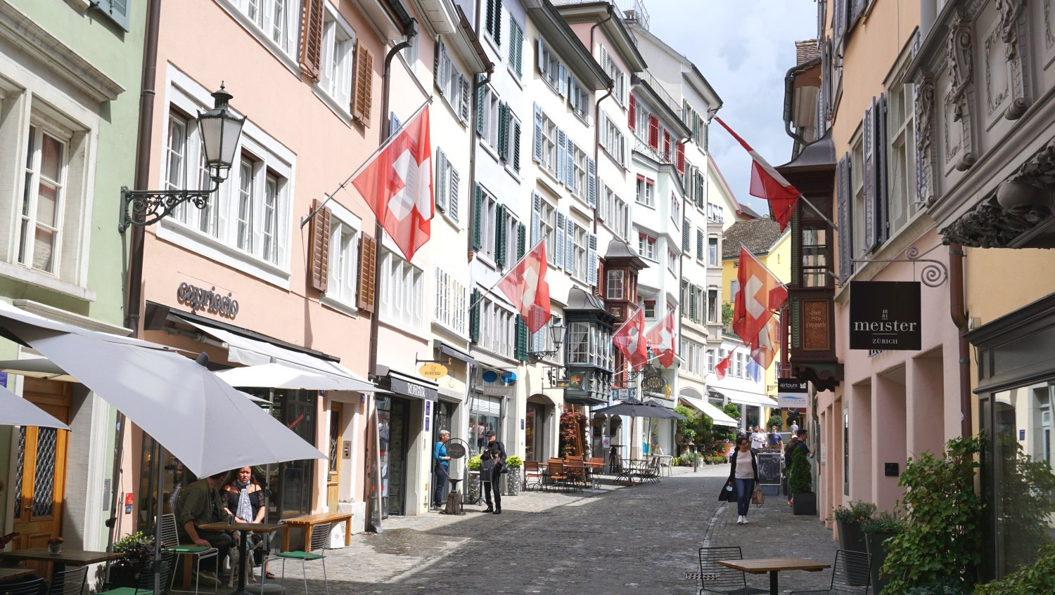Zürich Schweiz Sehenswürdigkeit Altstadt