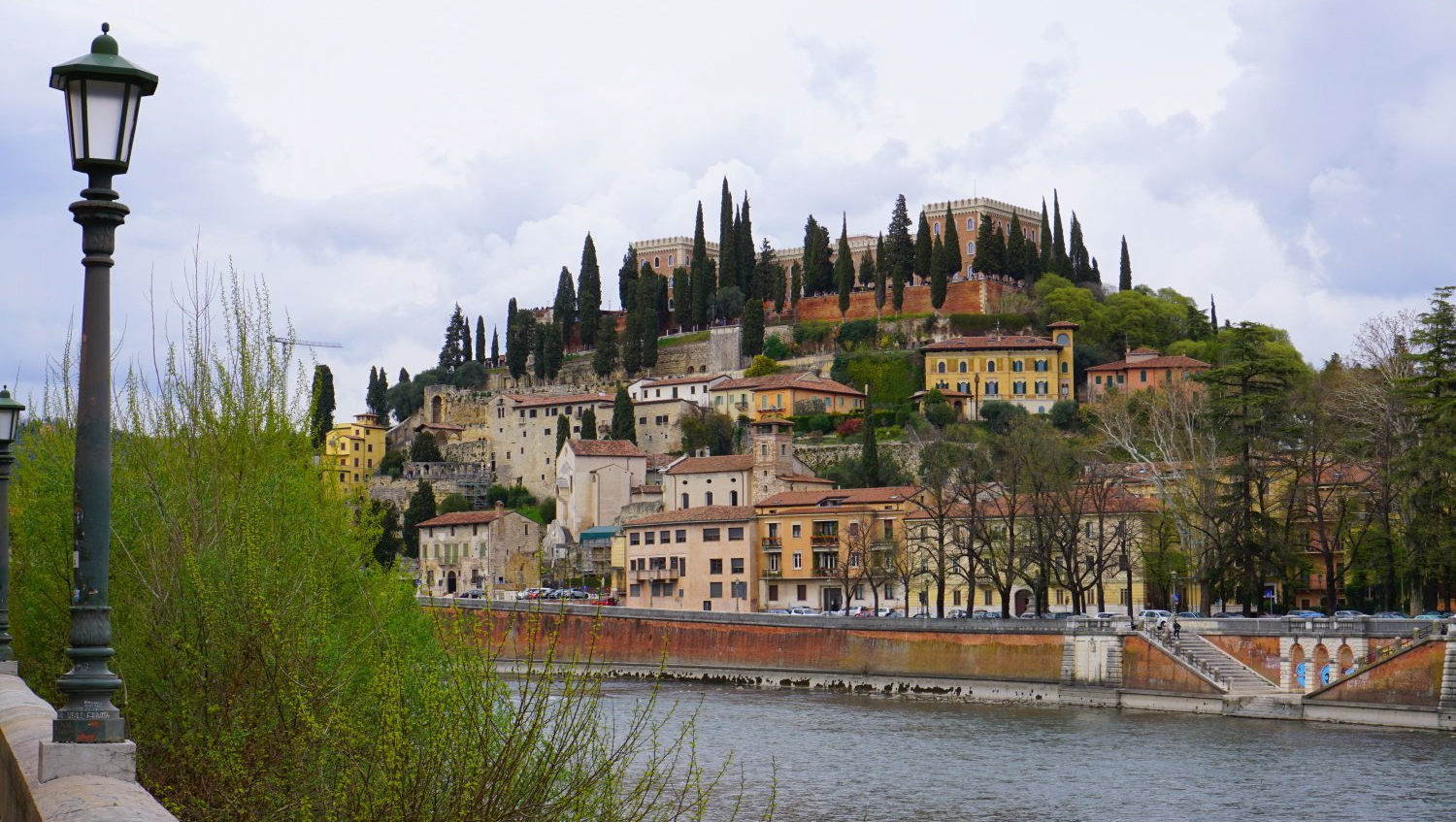 Verona Etsch Fluss Aussicht