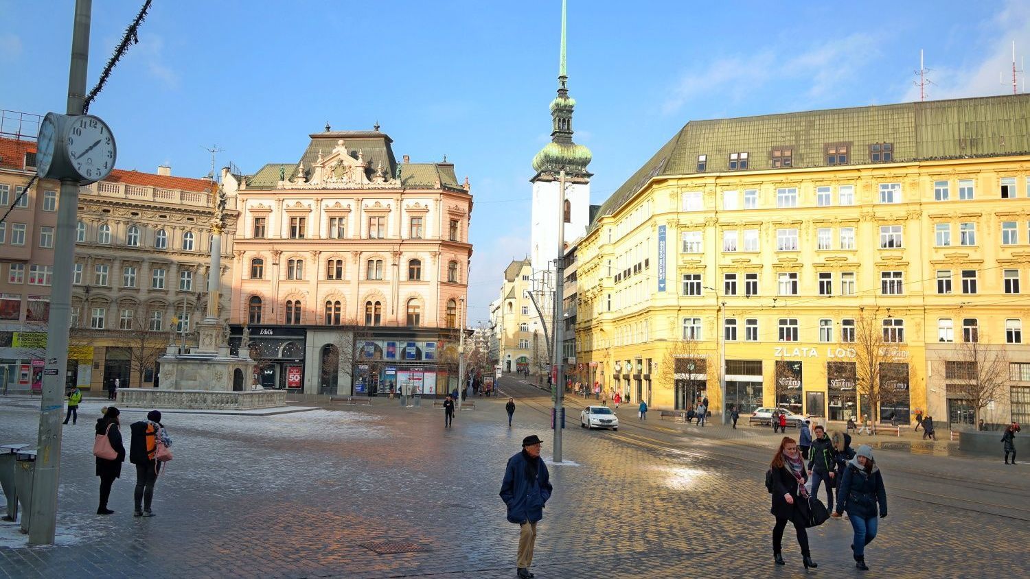 Freiheitsplatz Brünn HappyStories