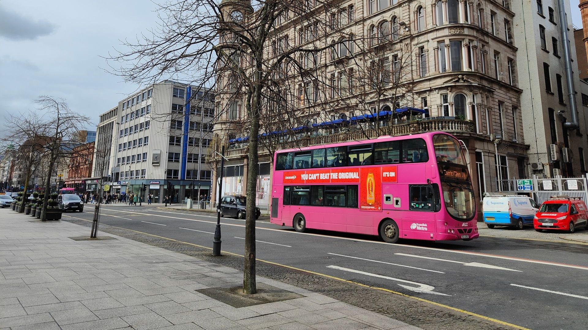 Belfast Metro Bus Donegall Square