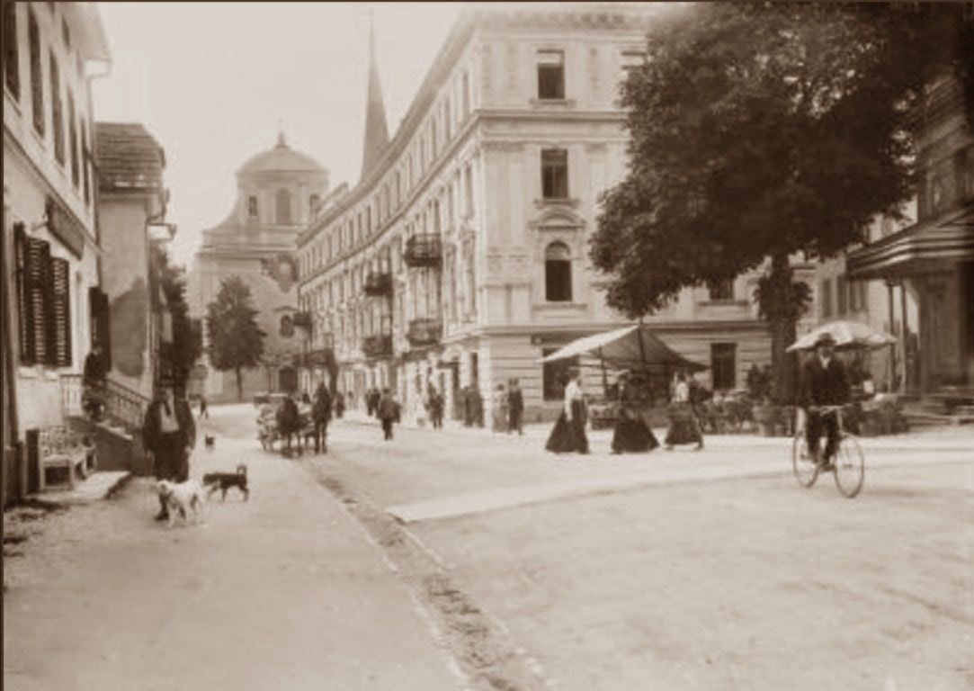 Kaiser-Franz-Josef-Straße um 1880