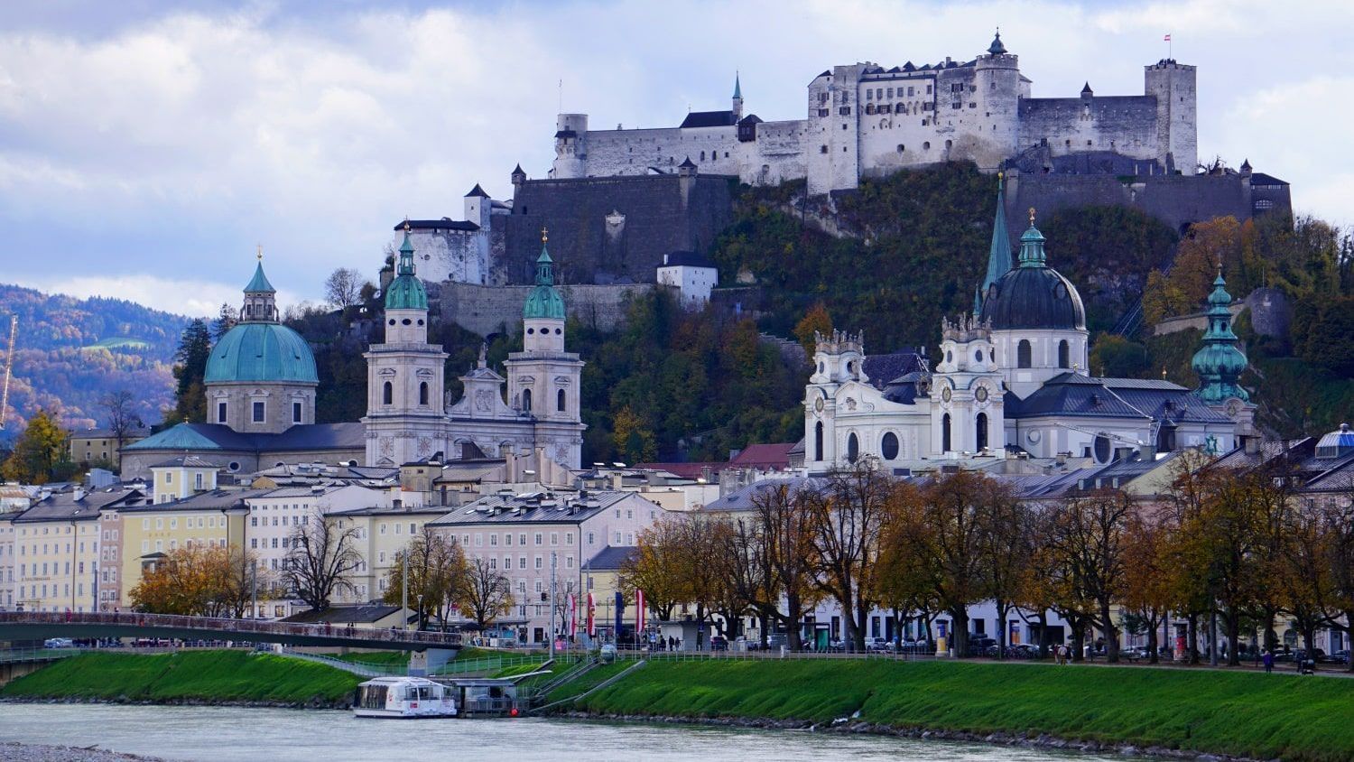 Salzburg Blick auf die Altstadt