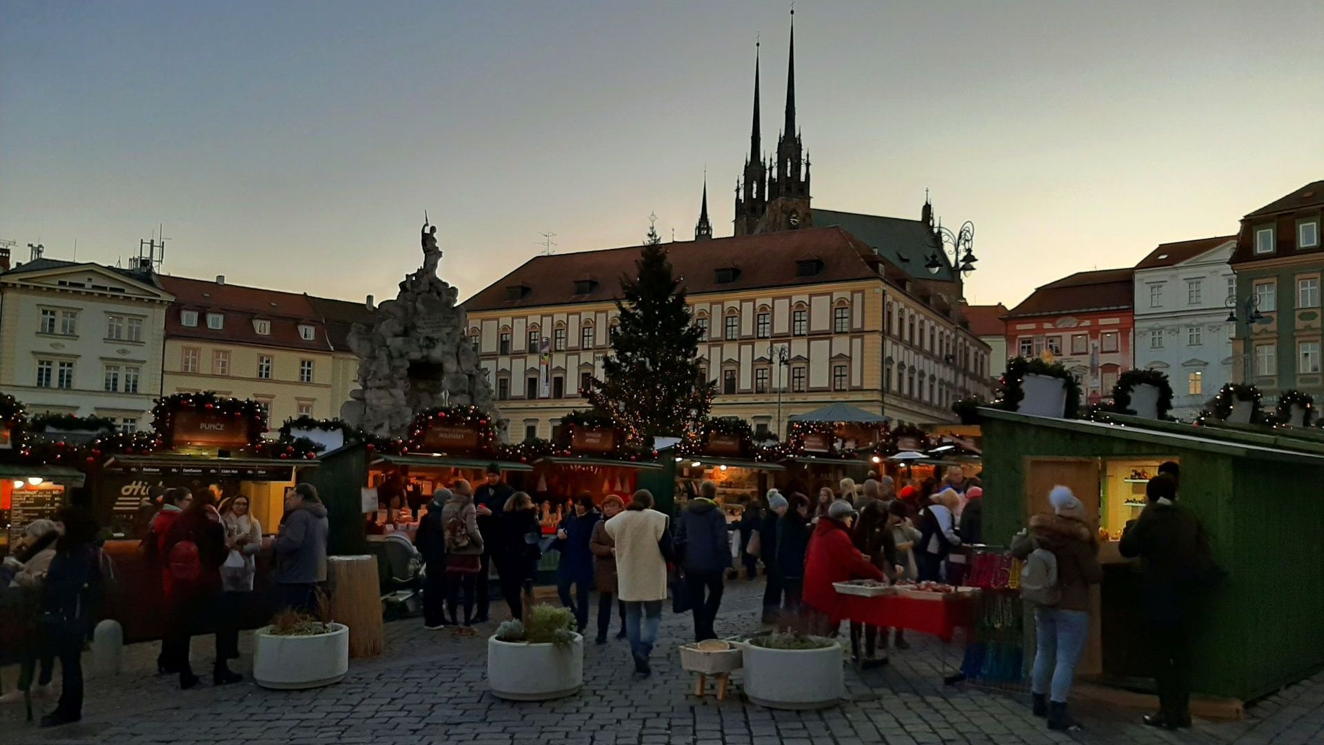 Weihnachtsmarkt Kohlmarkt Brünn