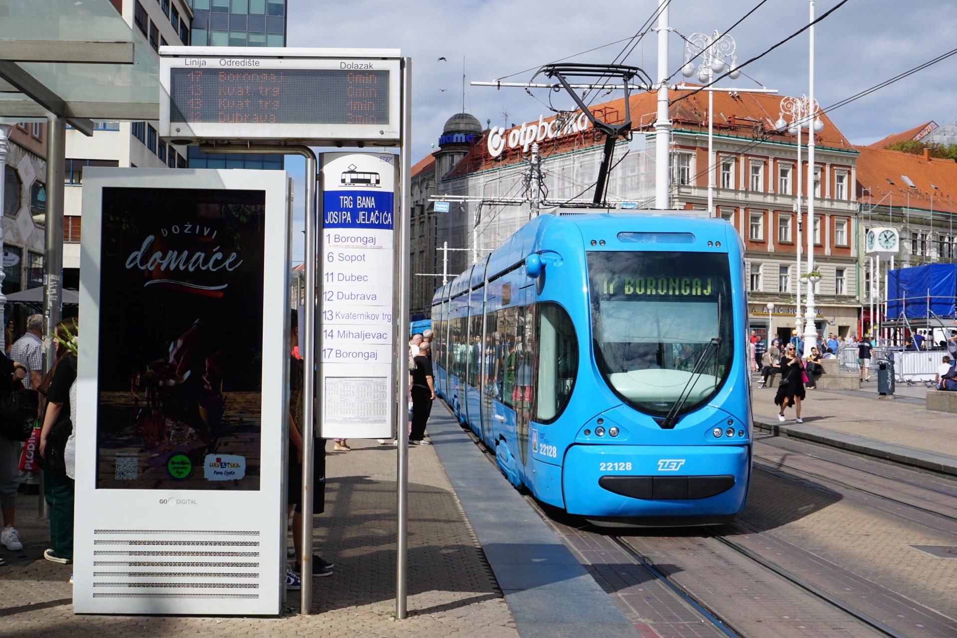 Unterwegs mit den Öffentlichen Verkehrsmitteln in Zagreb