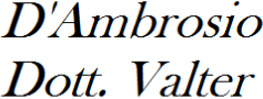 D'Ambrosio Valter Otorinolaringoiatra logo