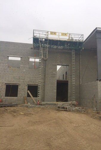 Commercial masonry construction project - Quality masonry contractor in Columbus, NE