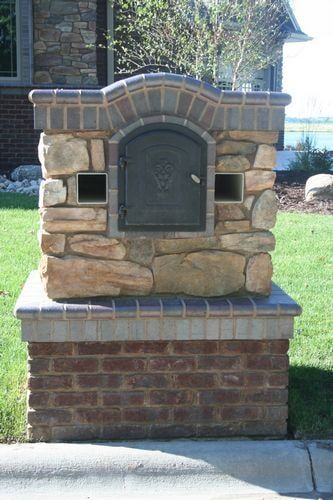 Custom design brick mailbox- Mailbox brickwork in Columbus, NE
