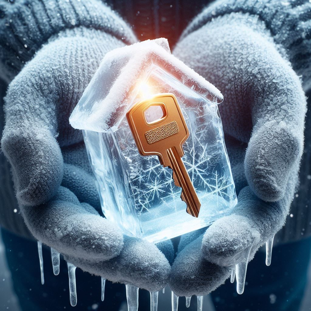 Key in Ice | Aberdeen Locksmith | AK24HOUR