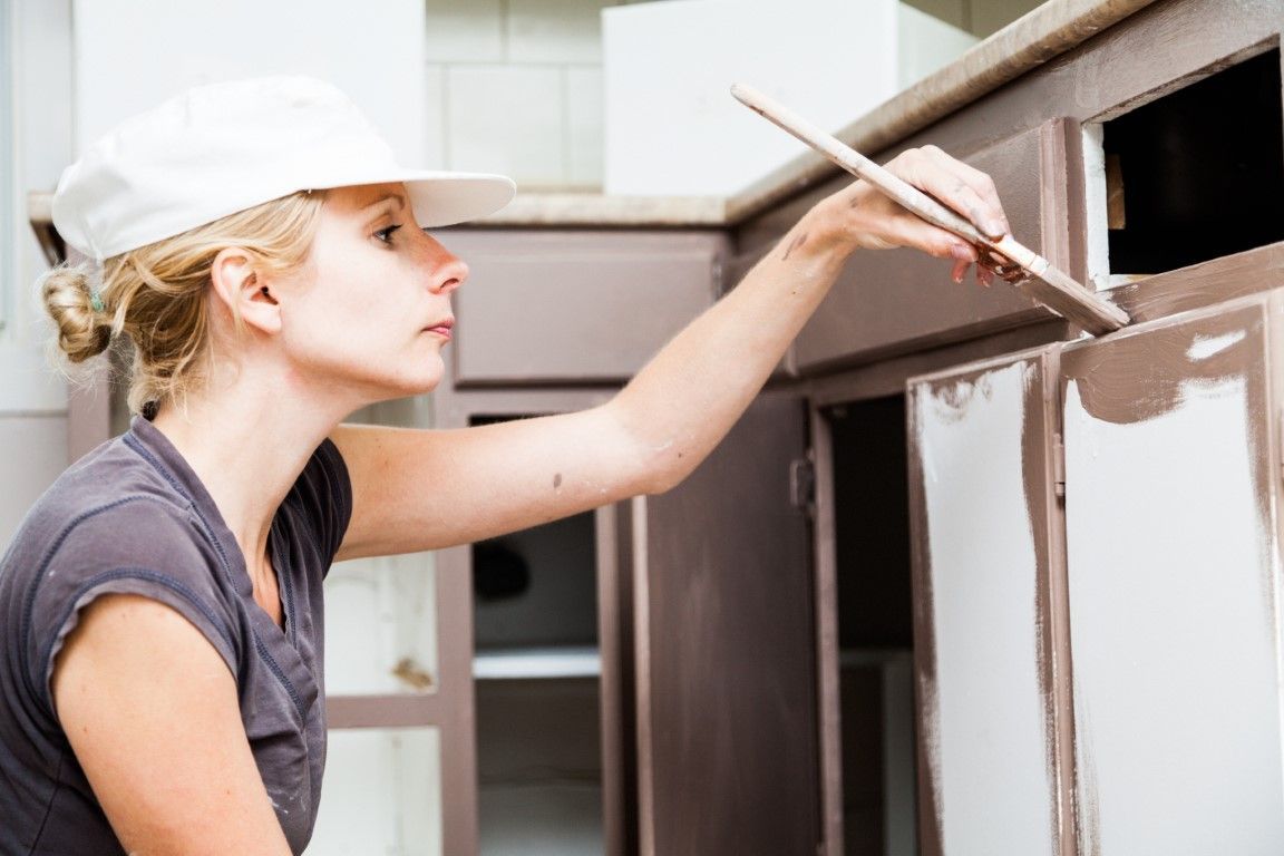 An image of Cabinet Painting Services in Delray Beach FL