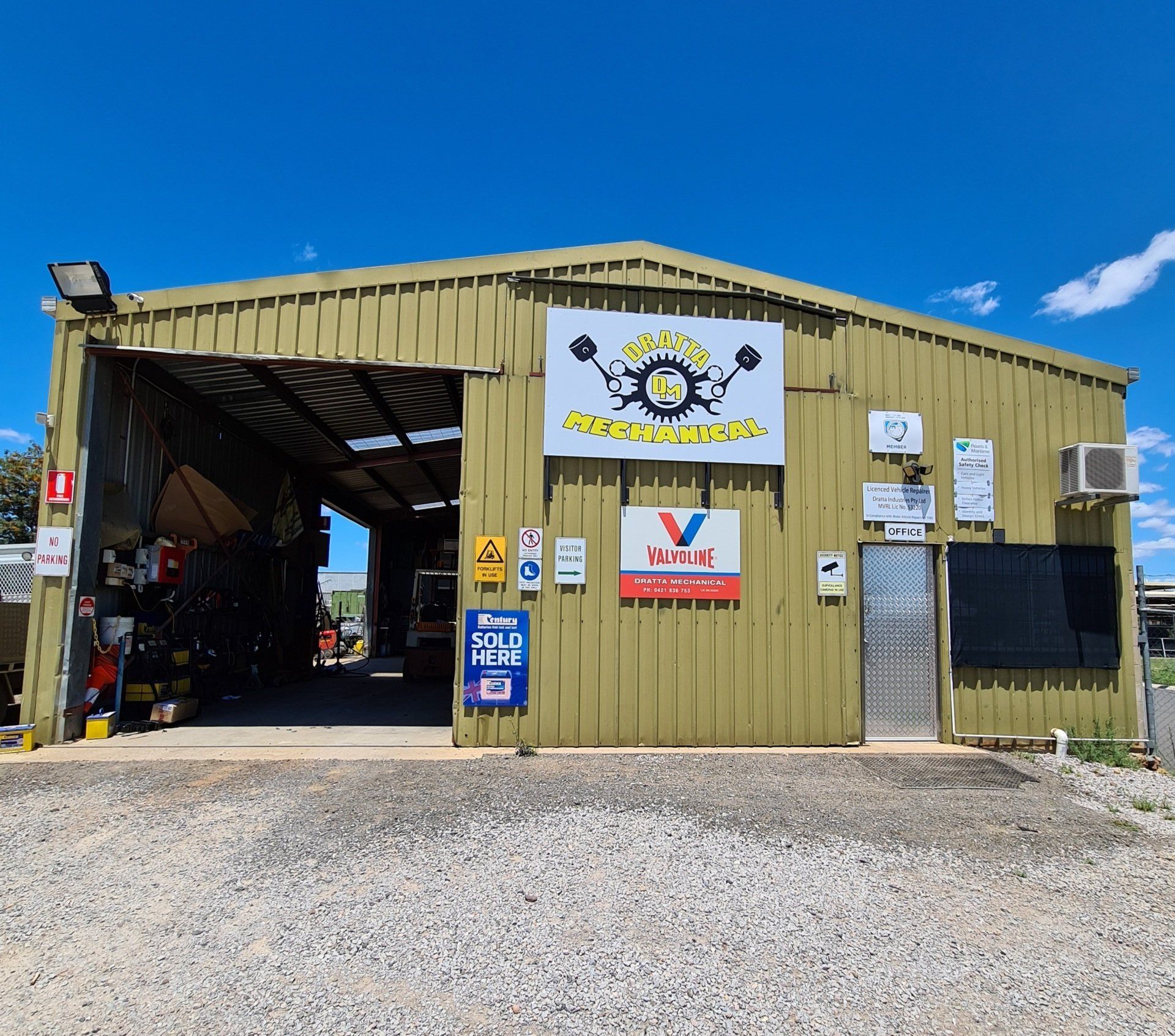 Dratta Mechanical Shop Front — Mechanic in Tamworth, NSW