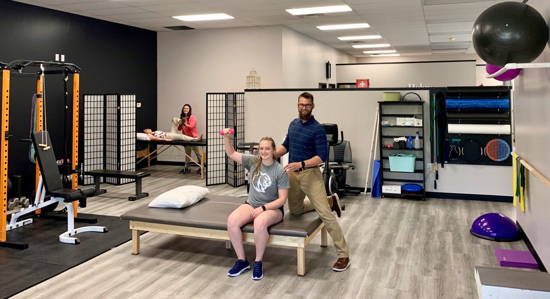 Woman Having Therapy — Hawley, PA — Pocono Chiropractic Clinic