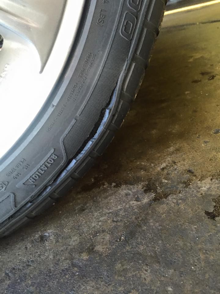 Close Up of a Tire on a Car on the Ground — Kirra Mechanical in Coolangatta, QLD