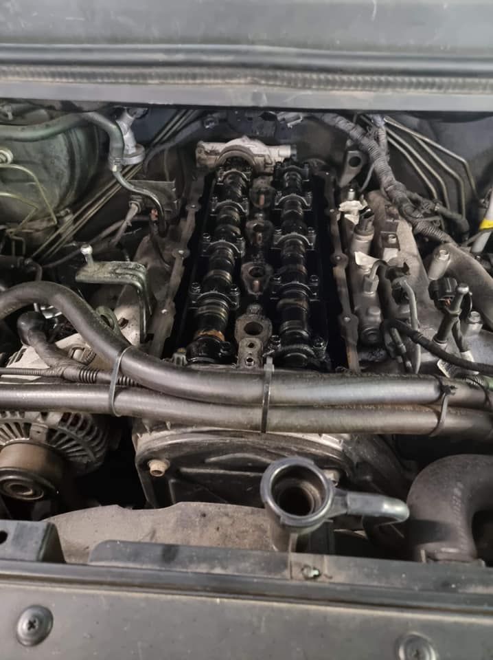 Close Up of a Car Engine With the Hood Open — Kirra Mechanical in Coolangatta, QLD