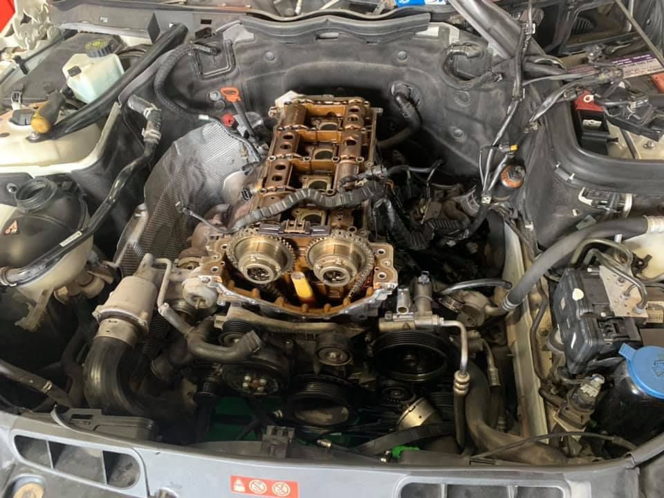 Close Up of a Car Engine With the Hood Open — Kirra Mechanical in Coolangatta, QLD