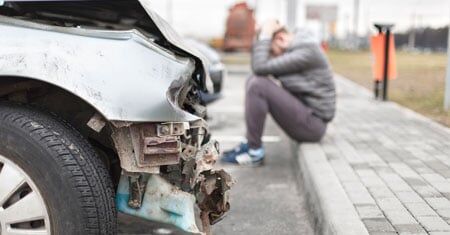 Man upset over damage car - Insurance service in Pueblo, Co