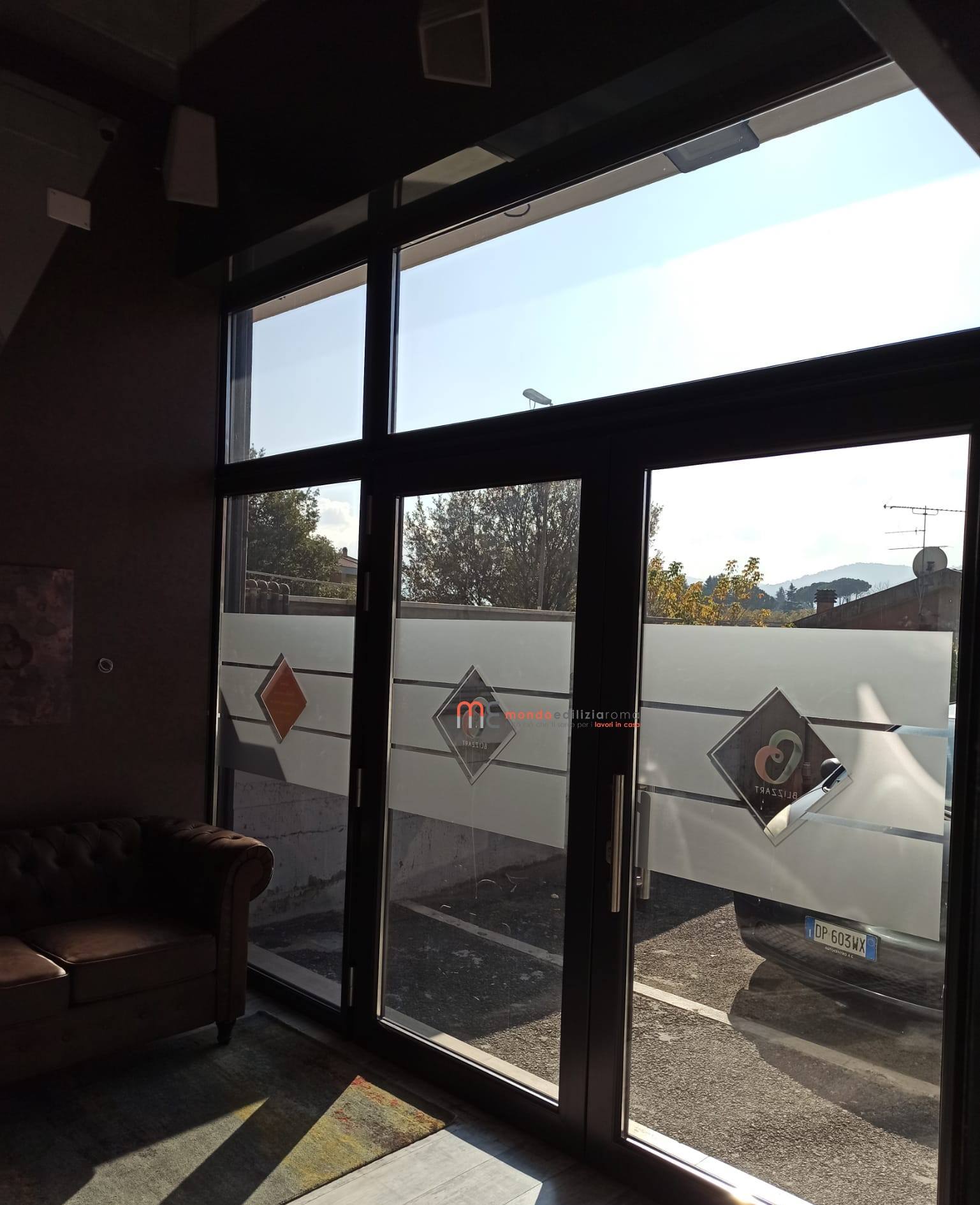 vetrina dall'interno