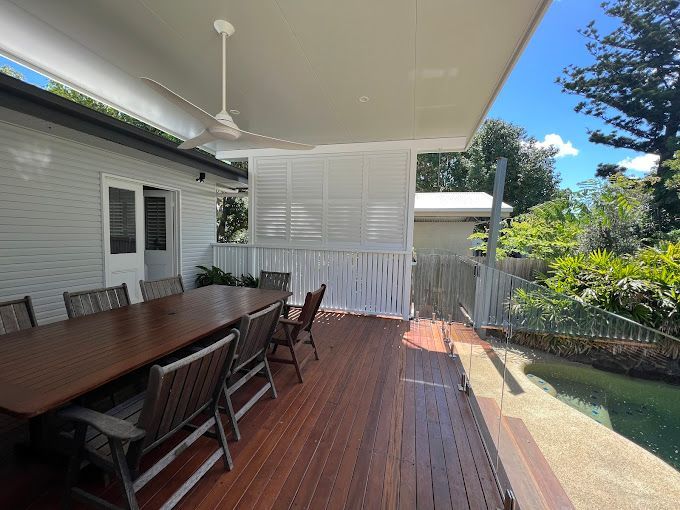 A House With A Deck Overlooking Trees — Darryl Tickle Building Pty Ltd In Alice River, QLD