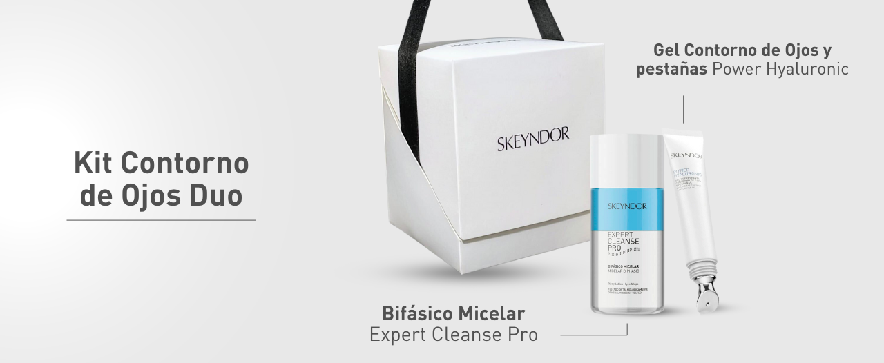 A picture of a kit contorno de ojos duo