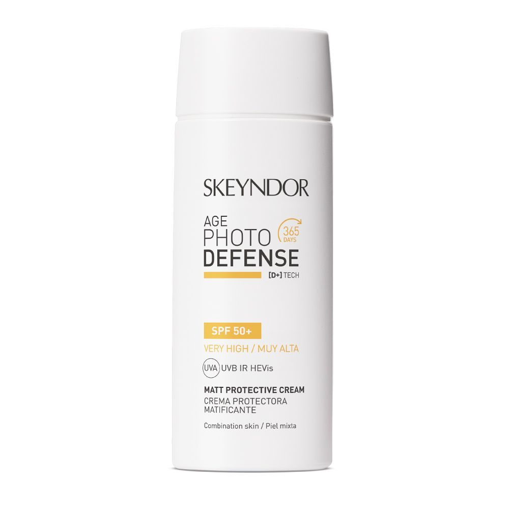 Crema protectora matificante SPF 50+ Piel mixta o grasa Age Photo Defense Skeyndor