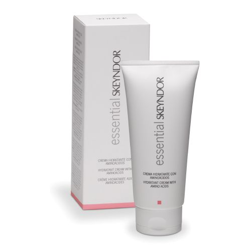 Un tubo de Crema Hidratante con Aminoacidos Skeyndor Essential