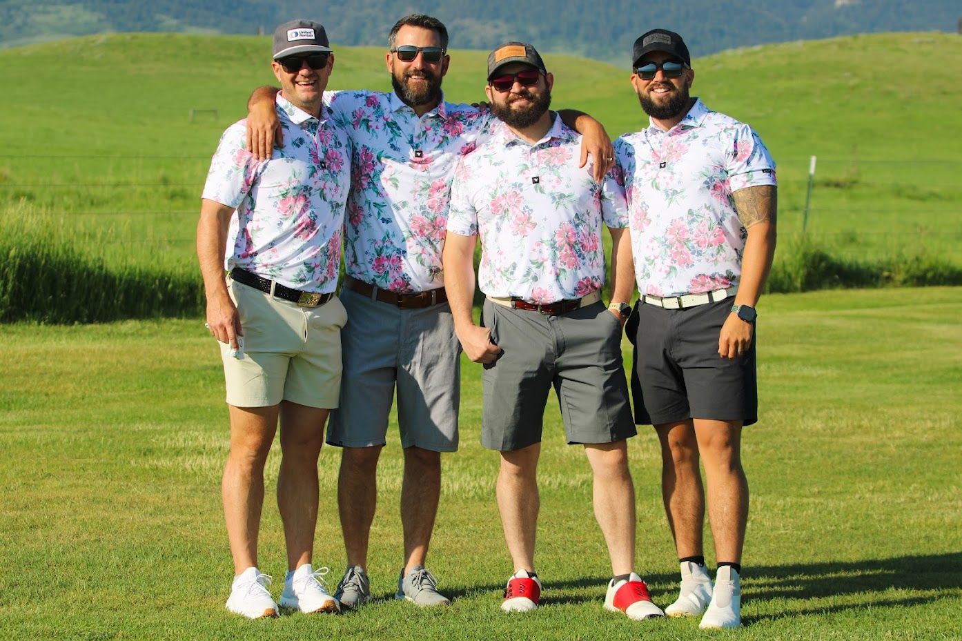 Group of members on the course at Casper Country Club