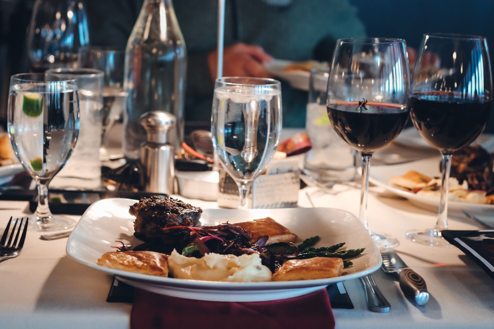 Dining and event setup at Casper Country Club