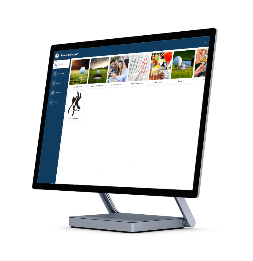 ForeTees member portal on desktop for Casper Country Club