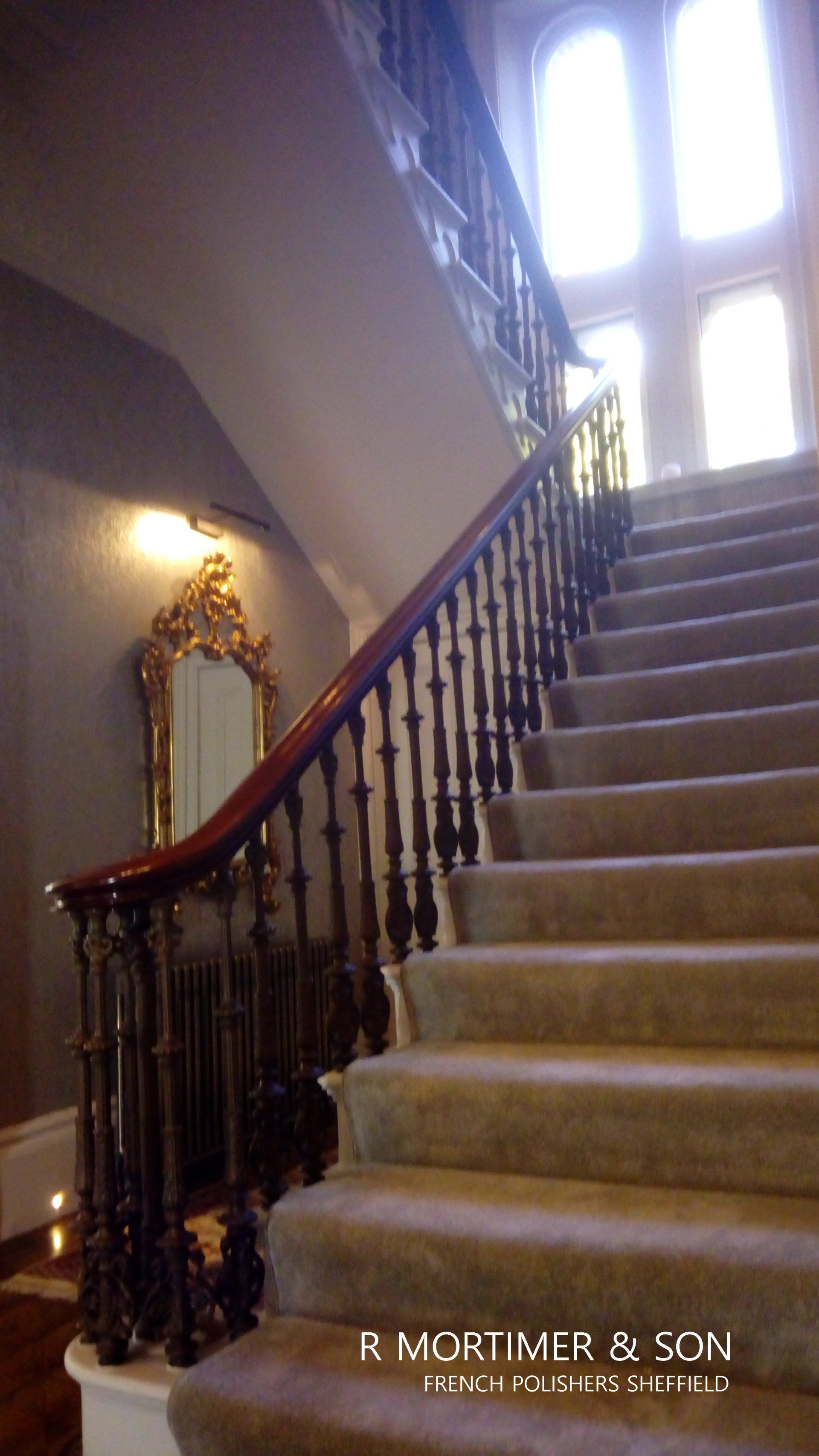 French Polishers Sheffield, Staircase French polishing in Sheffield