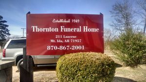 Thornton FH Sign