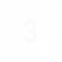 three in number