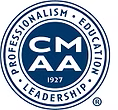 Blue and white CMAA seal, 