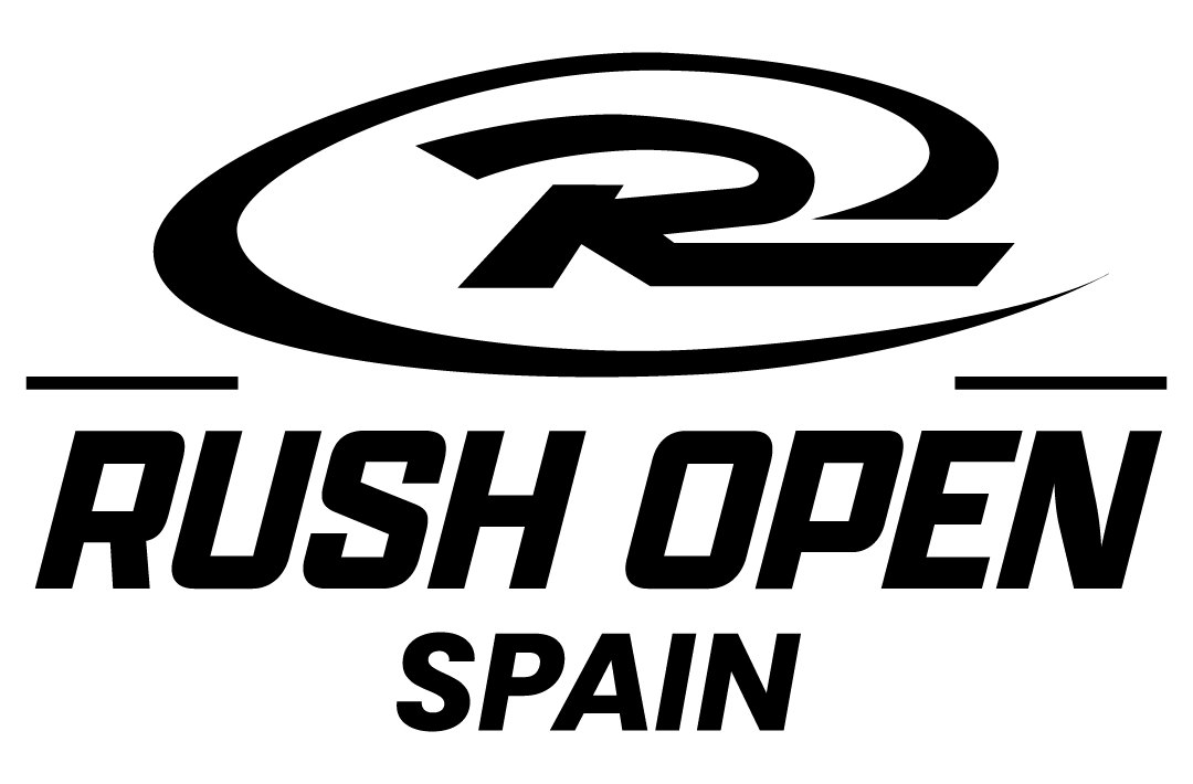 Logo for Rush Open Spain: a stylized