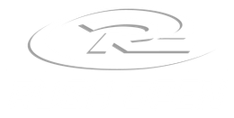 Grey logo with stylized letters