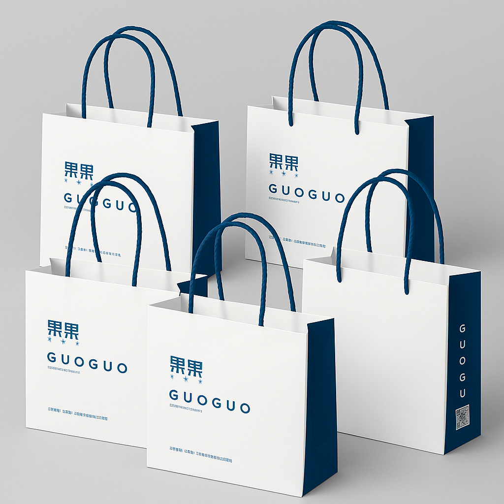 【果果】質感環保提袋-送禮轉用 紙袋 40入