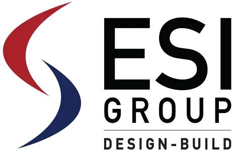 The logo for sesi group design and build