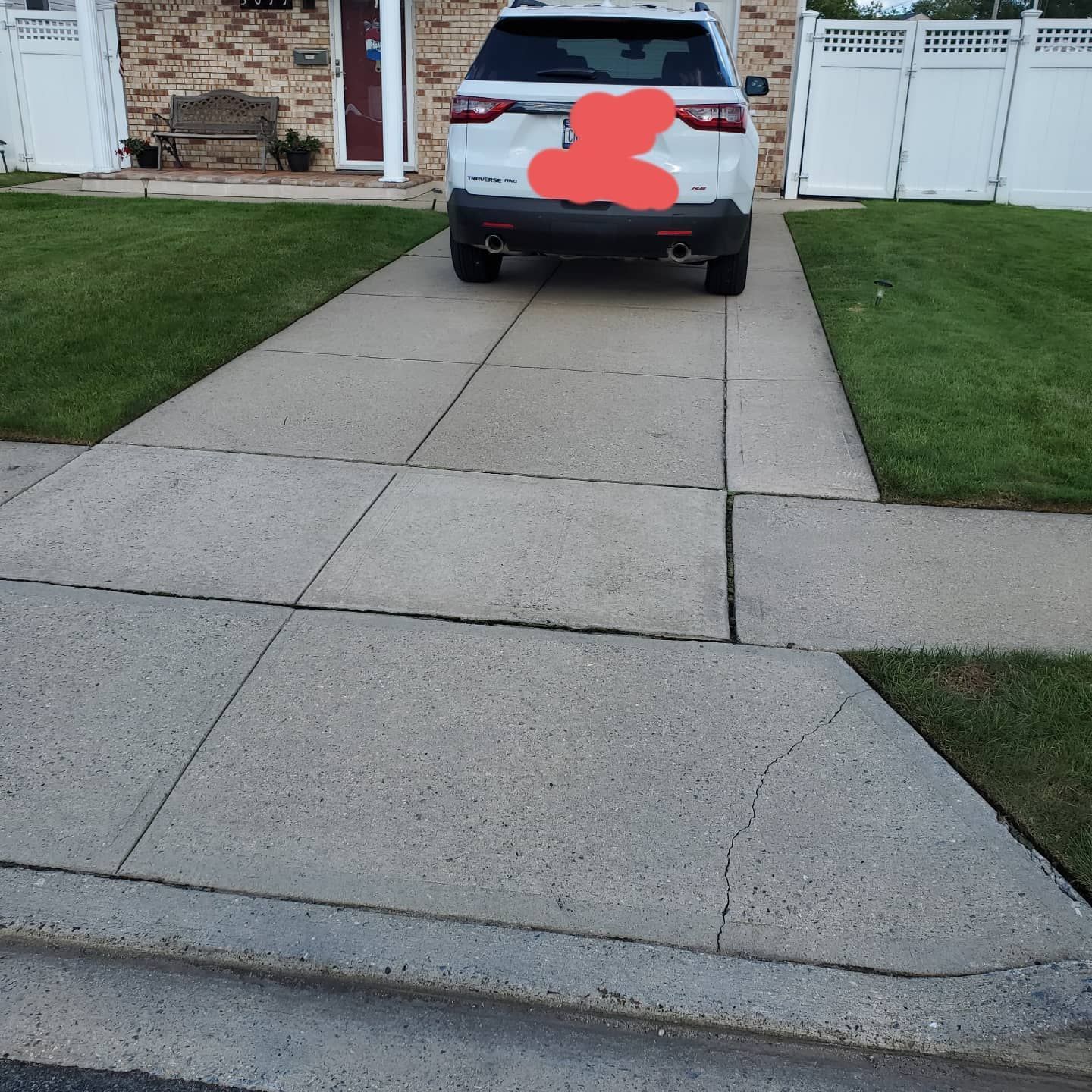 Before Driveway Construction
