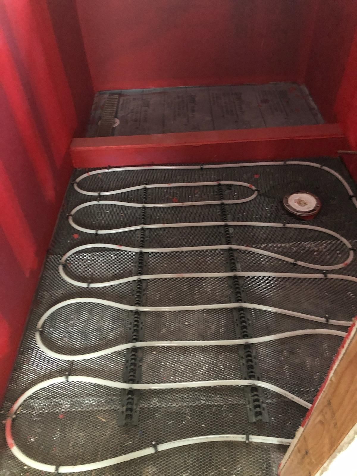 Heated Floor Installation