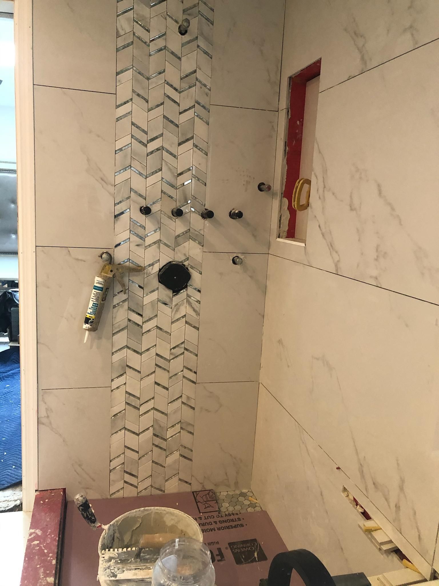 Renovating Modern Bathroom