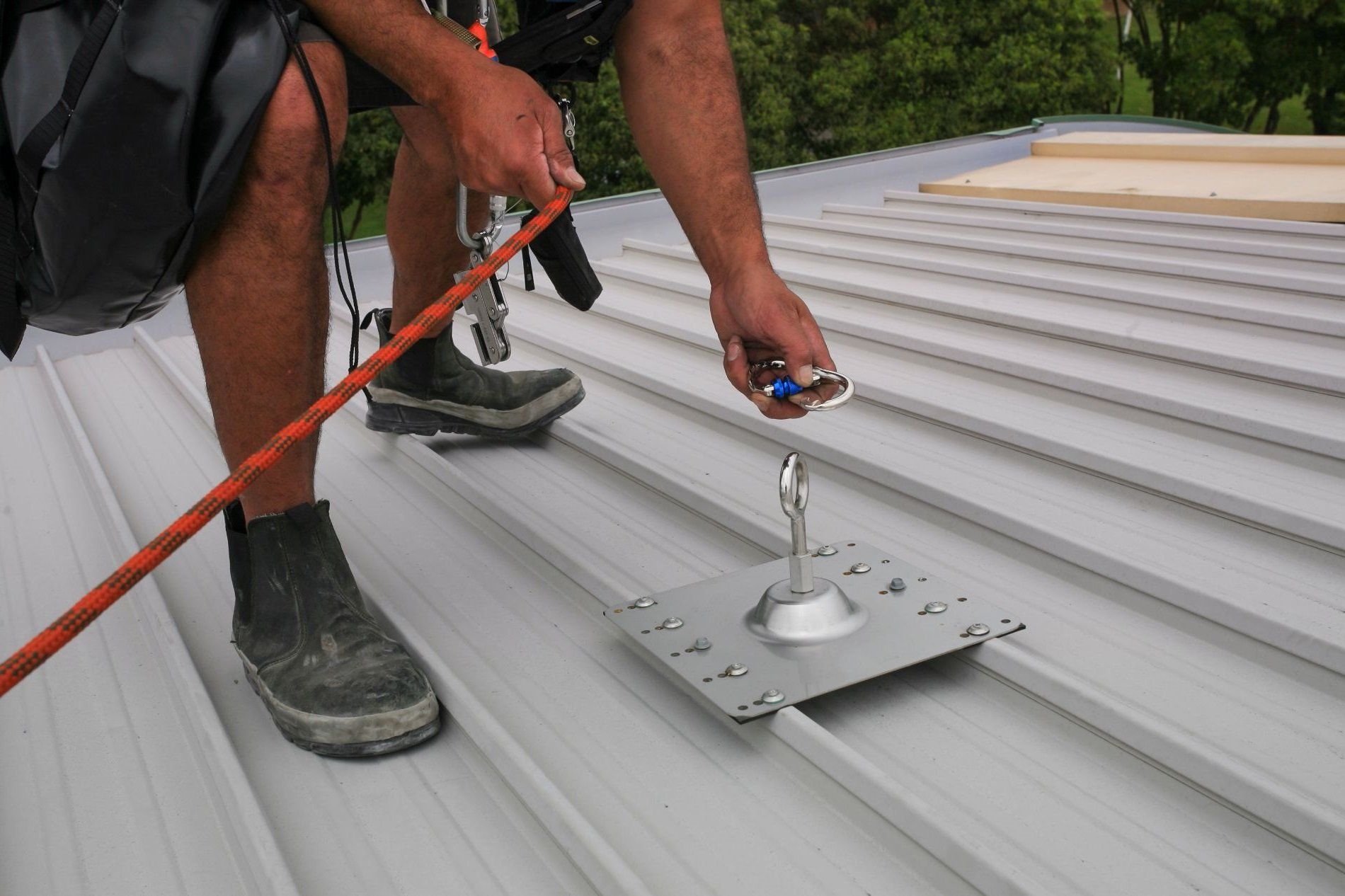 montaggio linee vita