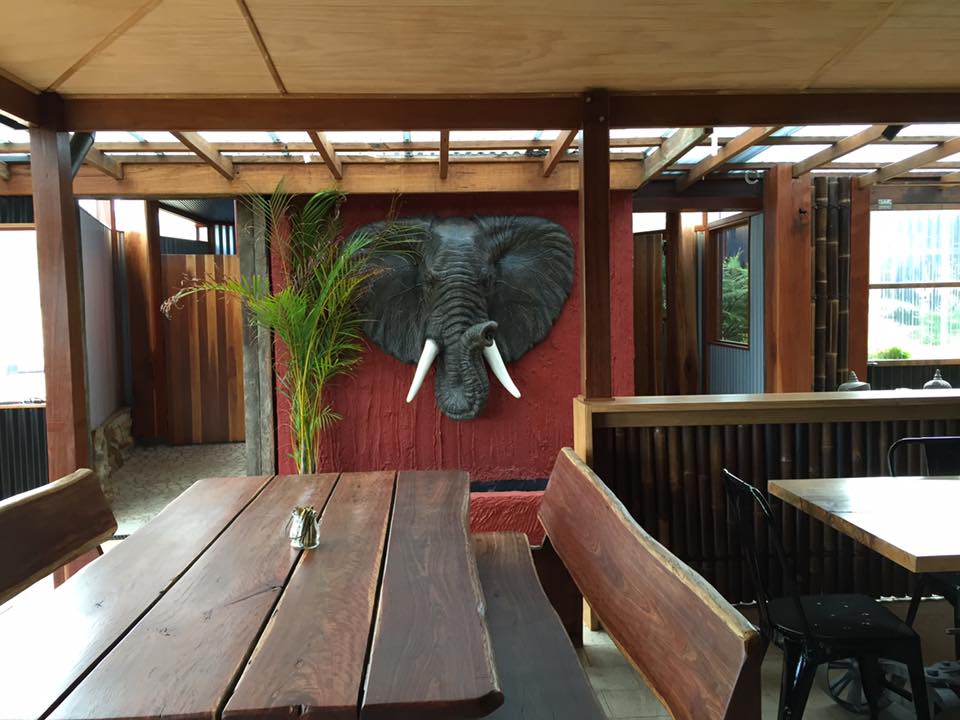 Elephant on the wall
