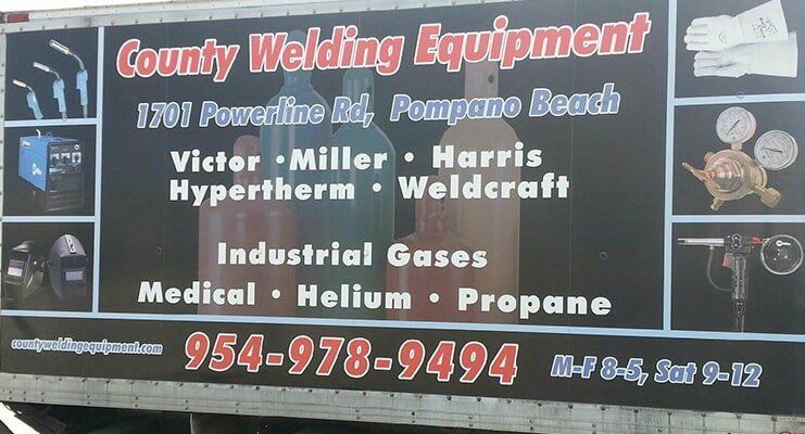 Business Information — Pompano Beach, FL — County Welding Equipment