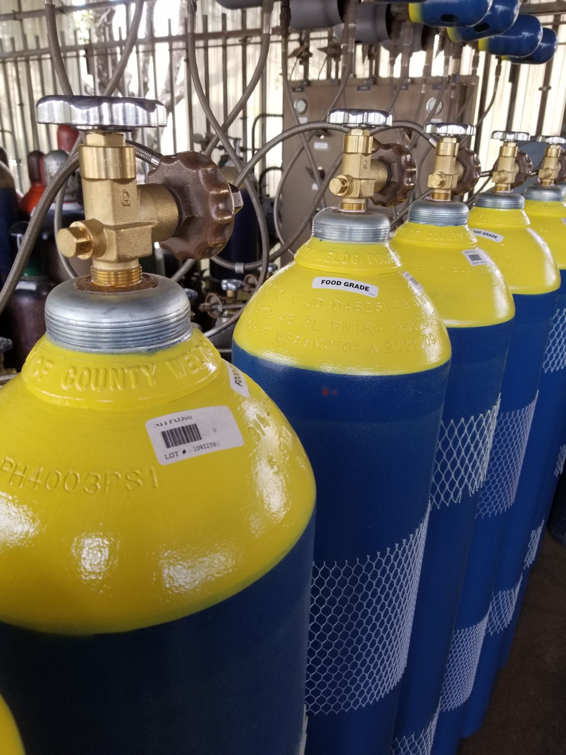 Organized Tanks — Pompano Beach, FL — County Welding Equipment