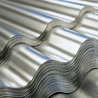 Chapa galvanizada sinusoidal