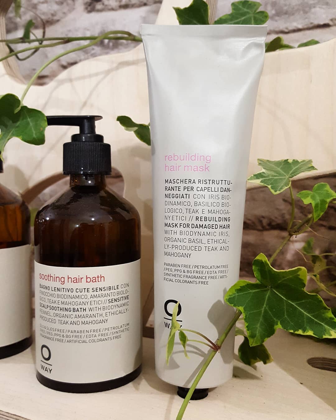 Maschera rigenerante per capelli