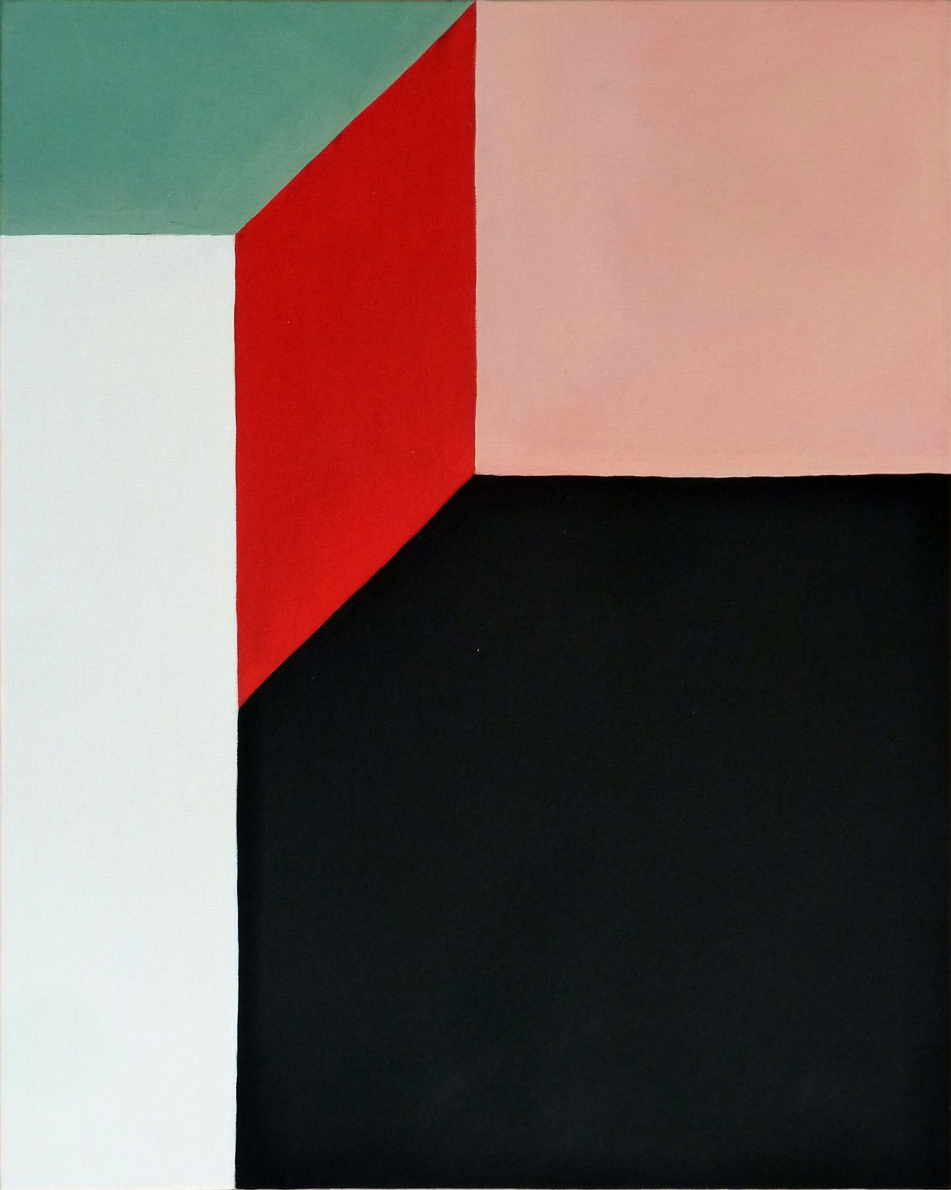 Andrea Friedli, schilderij, malerei, kunst, illustratie, illustration, art, abstract schilderij, Necker Kubus, Andrea Friedli