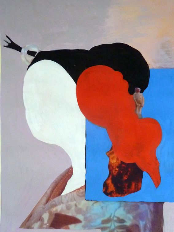 Andrea Friedli, schilderij, malerei, kunst, illustratie, illustration, art, Een portret, Andrea Friedli